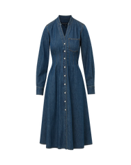 Arcadia Denim Shirtdress
