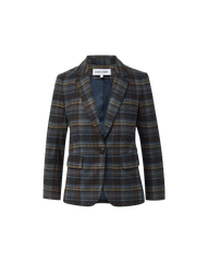 Schoolboy Plaid Dickey Jacket