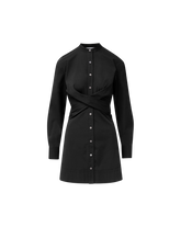 Ellers Mini Wrap Shirtdress