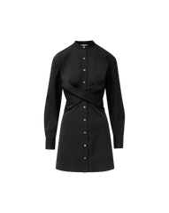 Ellers Mini Wrap Shirtdress