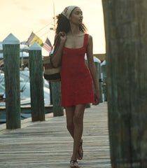 ELOISE DRESS -- RUBY