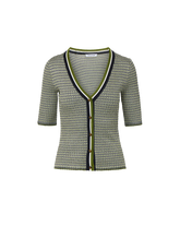 Calliope Knit Button-Front Top