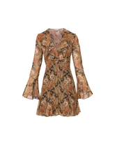 Adrienne Silk Mini Dress