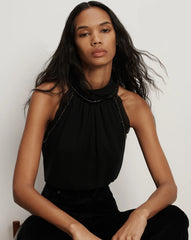 Tanisha Silk Halter Top