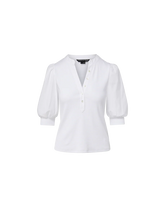 Coralee Puff-Sleeve Top