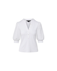 Coralee Puff-Sleeve Top