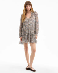 Charles Silk Mini Dress