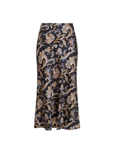 Clover Paisley Midi Skirt