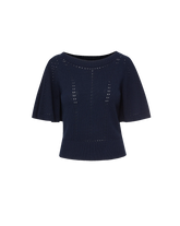 Rhennan Pointelle Knit Top