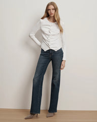 Jasminah Button-Front Top