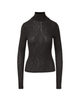 Wyeth Ribbed Turtleneck Top