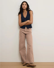 Hoorne Button-Down Tank Top