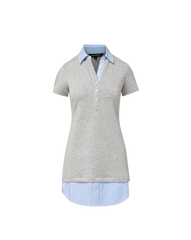 Kenwood Mixed-Media Mini Dress