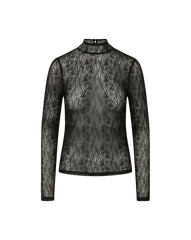 Nate Lace Mock-Neck Top