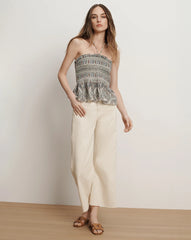 Damsey Smocked Halter Top