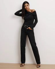 Lozea Off-the-Shoulder Top