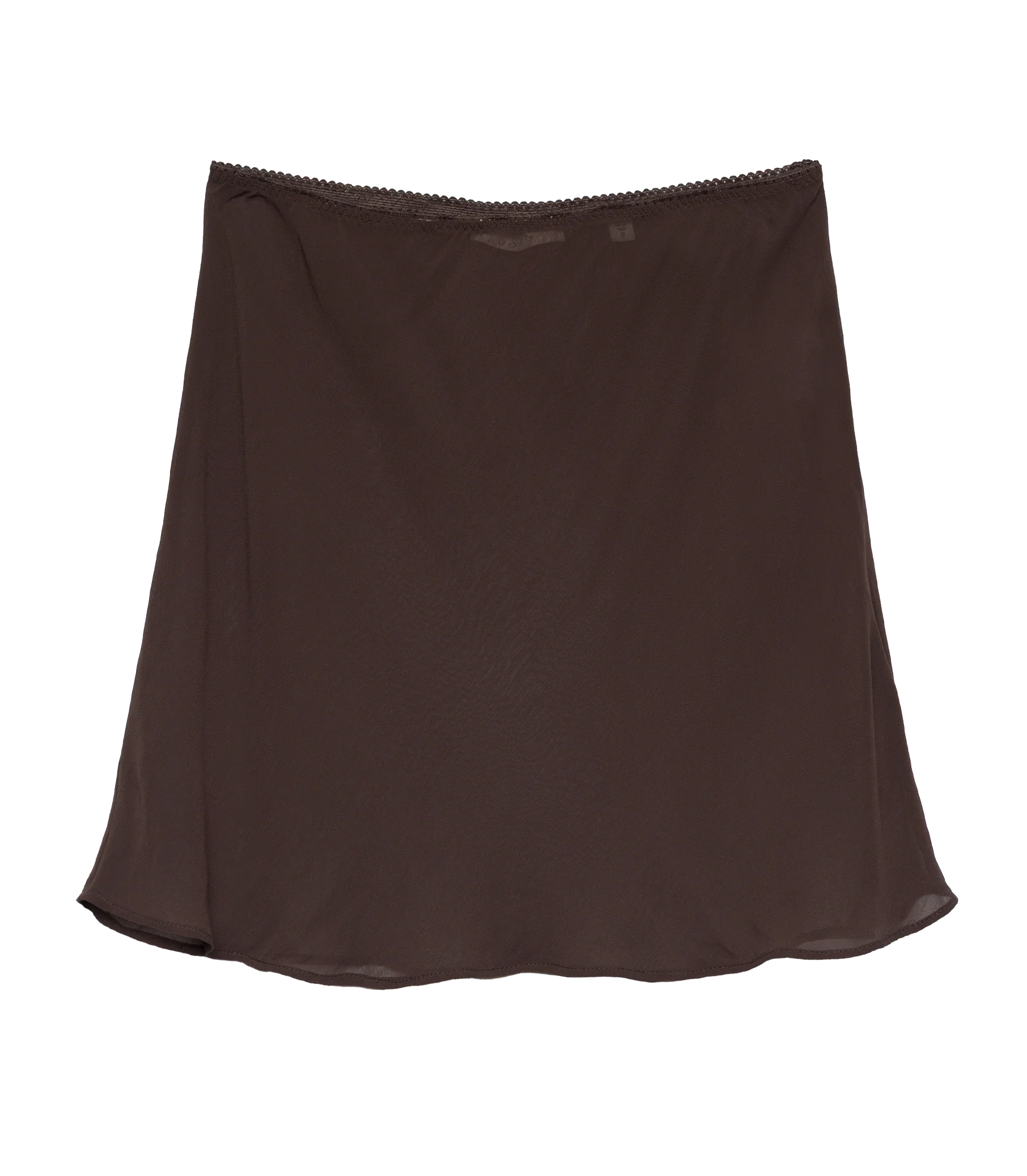 MINI SKIRT SLIP -- UMBER