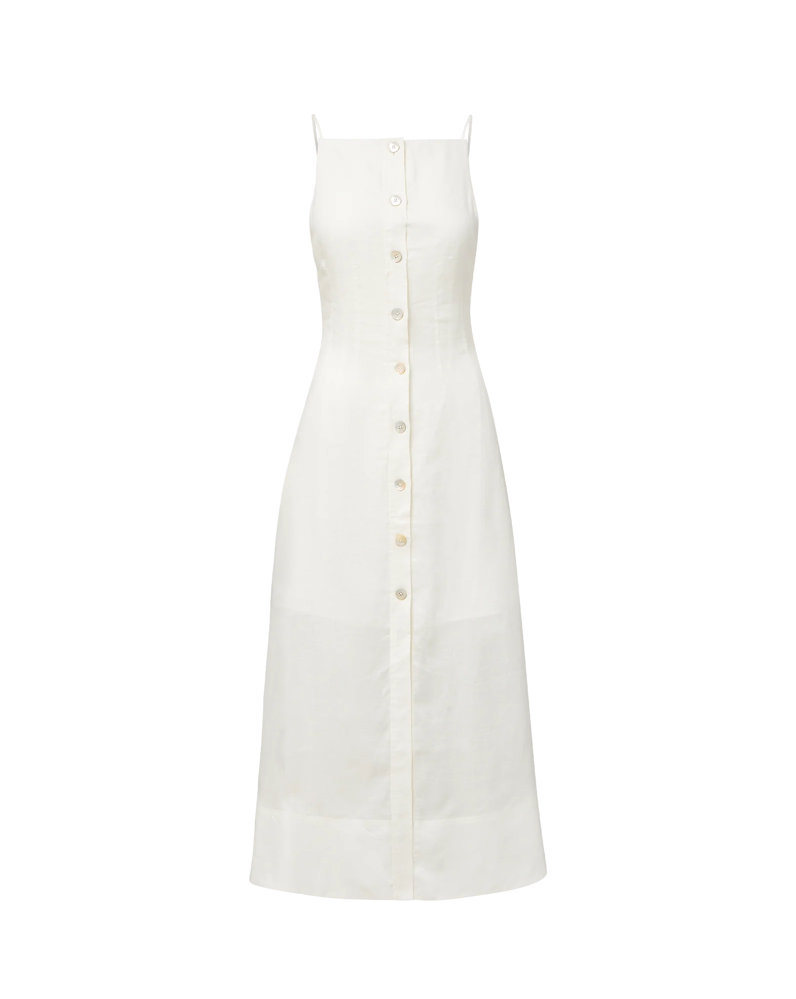 Georges Linen Midi Dress