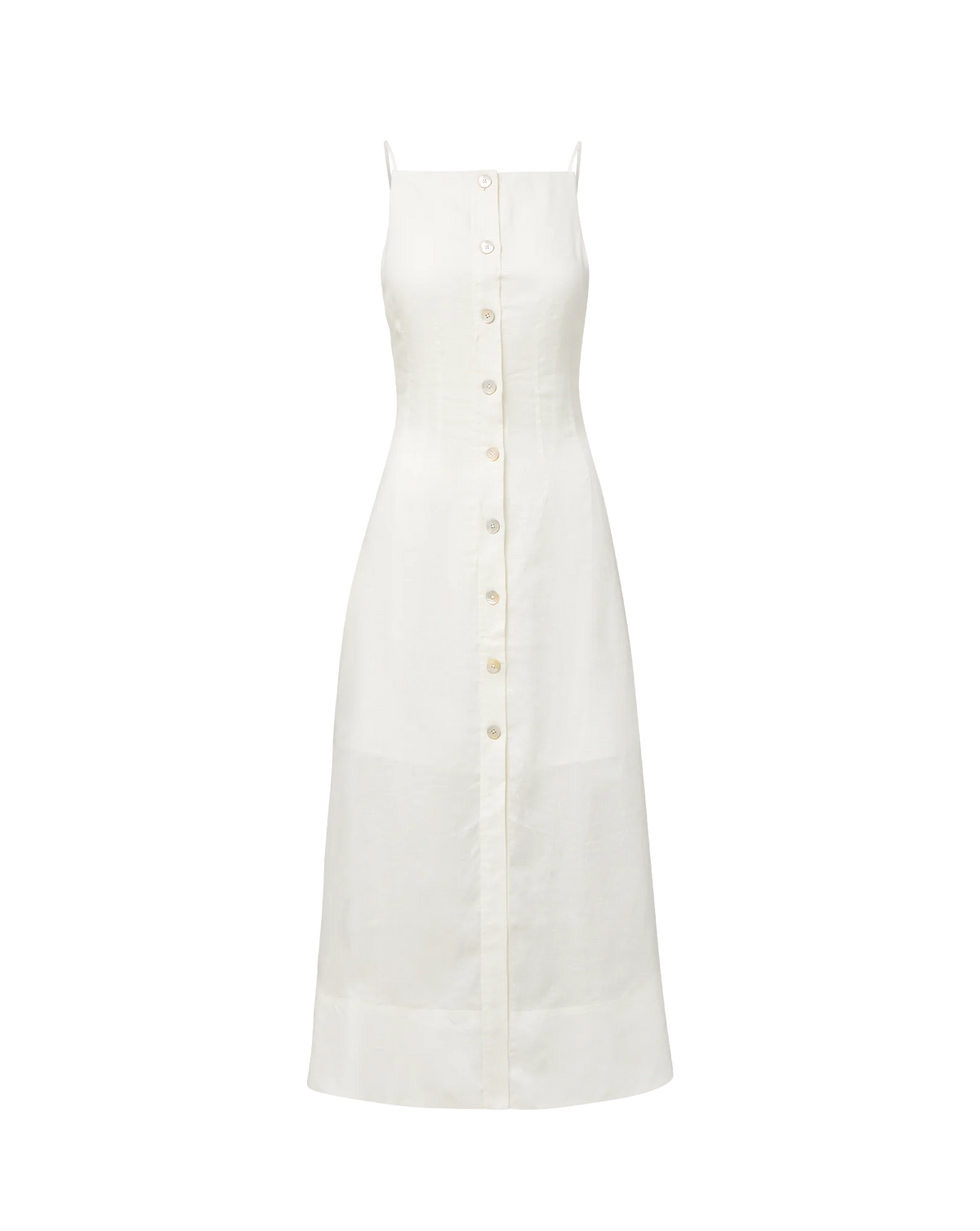 Georges Linen Midi Dress