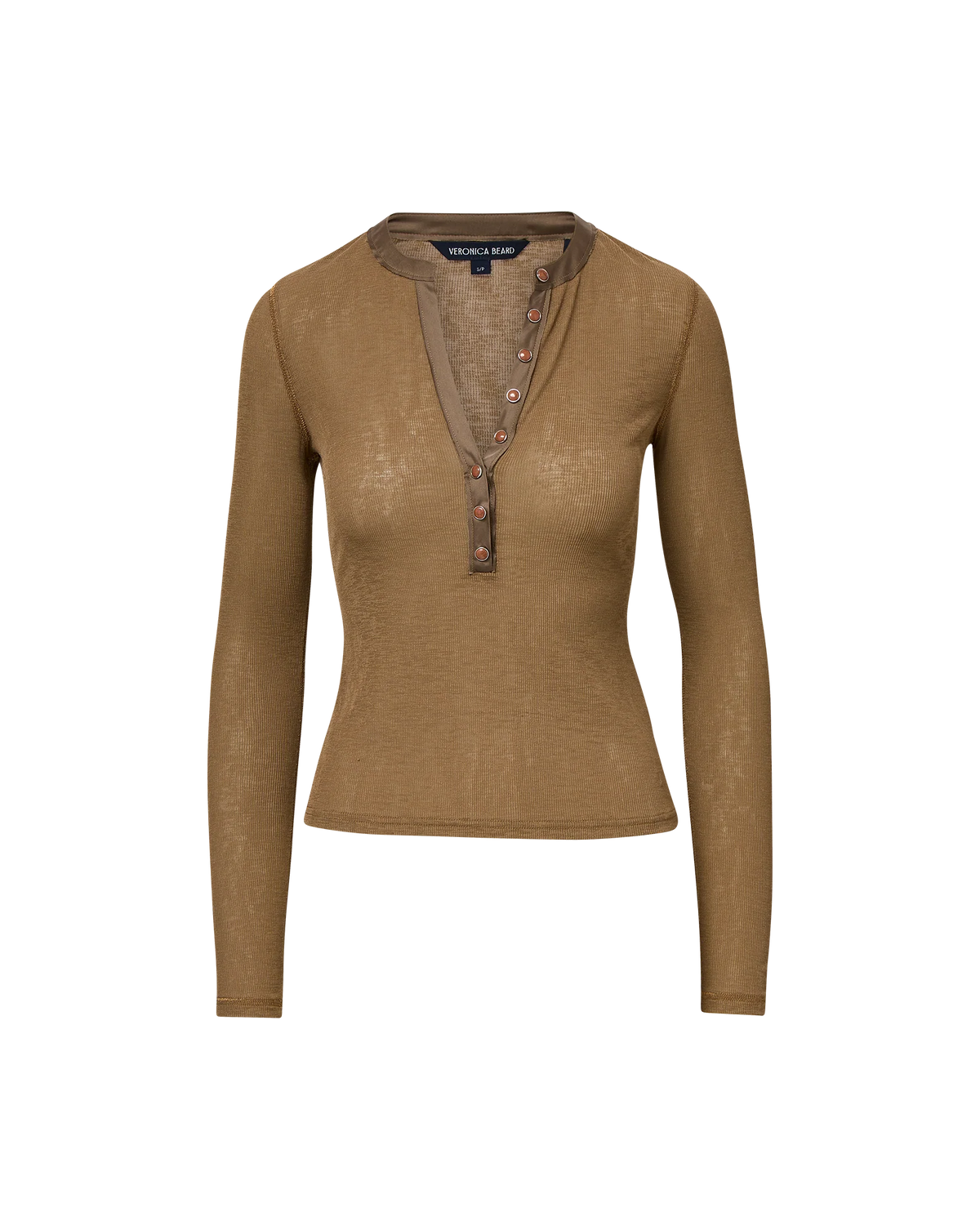 Drexler Ribbed Henley Top