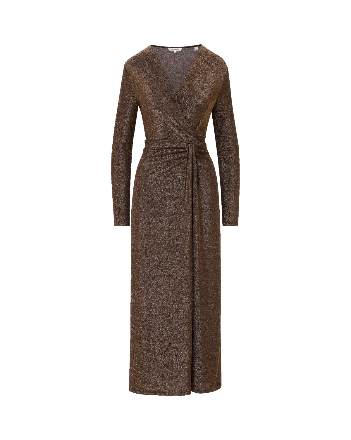 Neomie Metallic Midi Dress