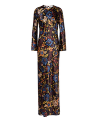 Gemma Silk-Blend Maxi Dress