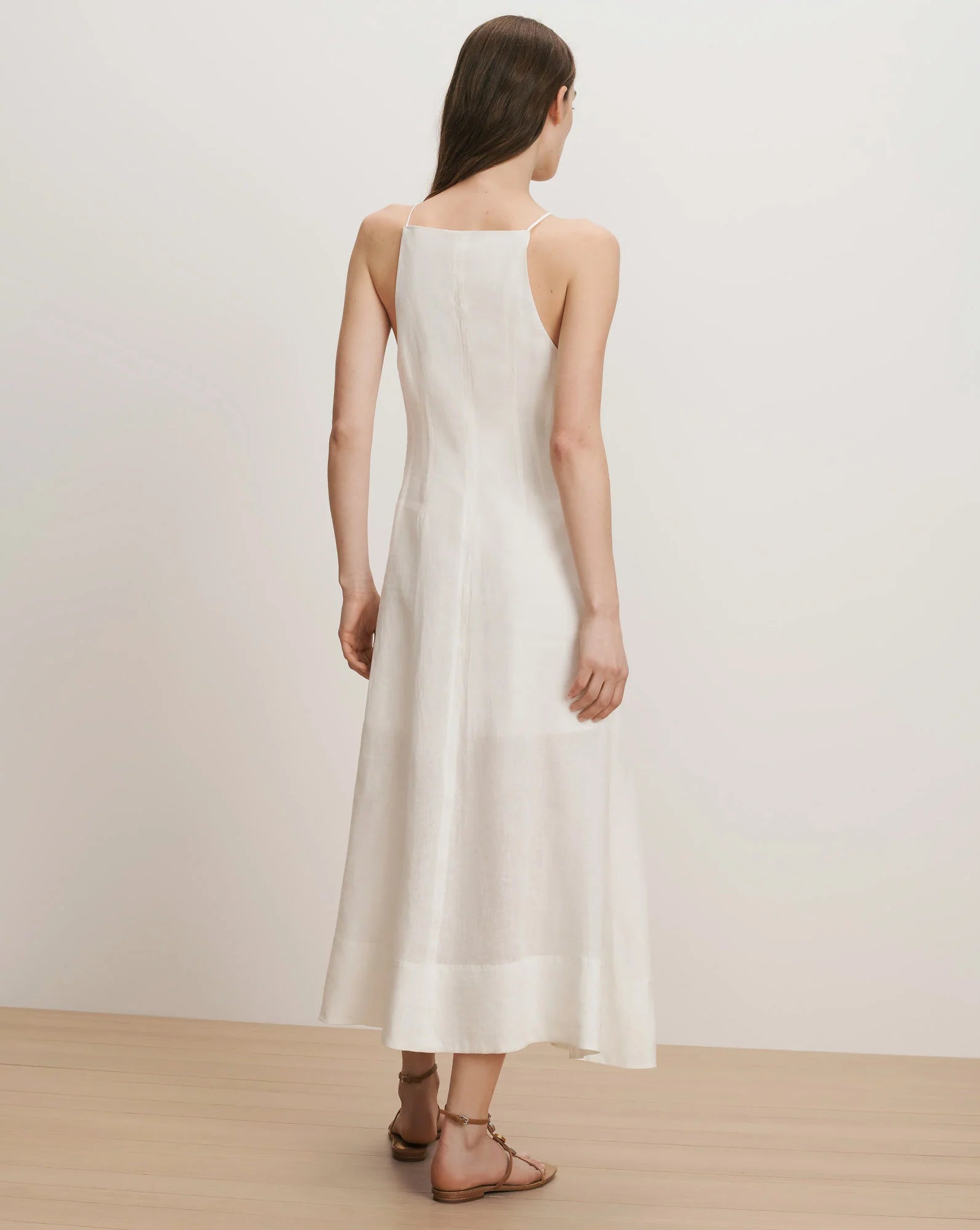 Georges Linen Midi Dress