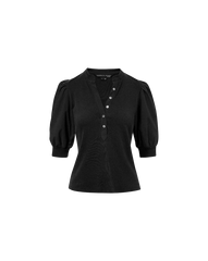 Coralee Puff-Sleeve Top