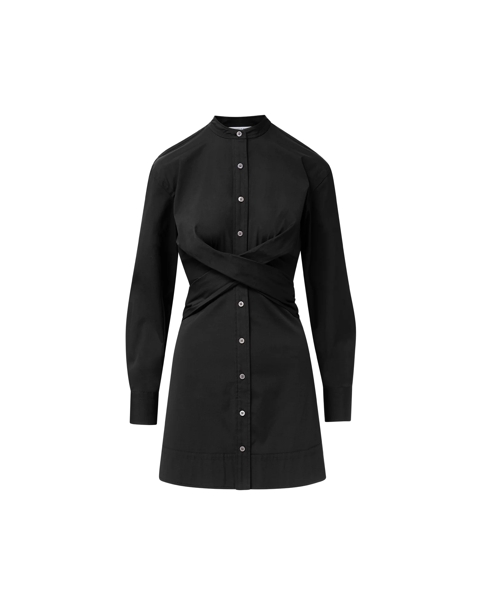 Ellers Mini Wrap Shirtdress