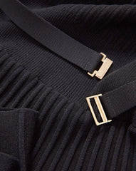 Elthea Belted Midi Dress