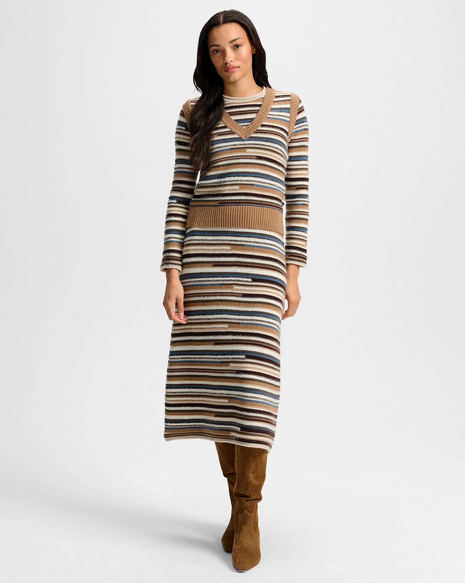 Sanders Knit Maxi Dress