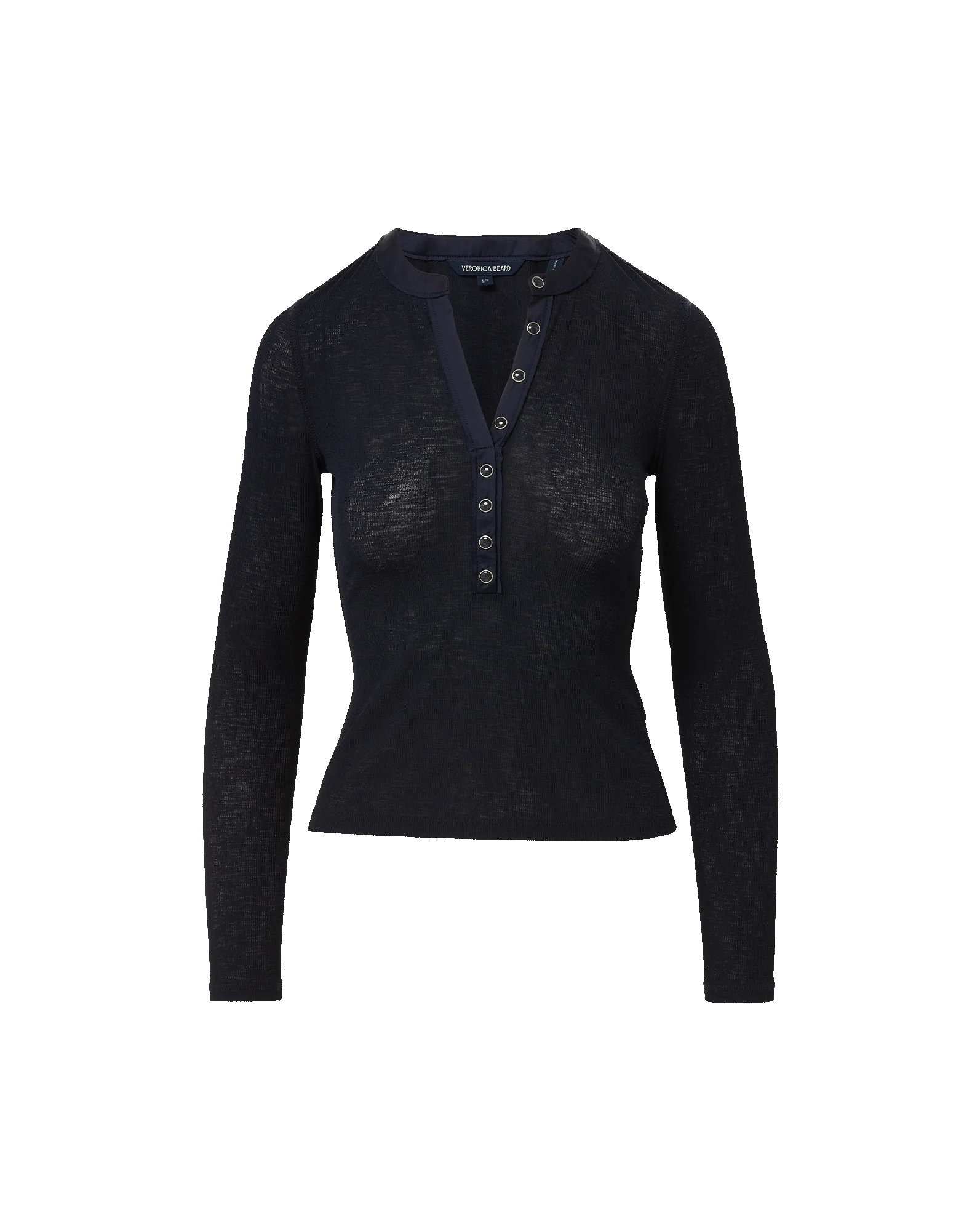 Drexler Ribbed Henley Top