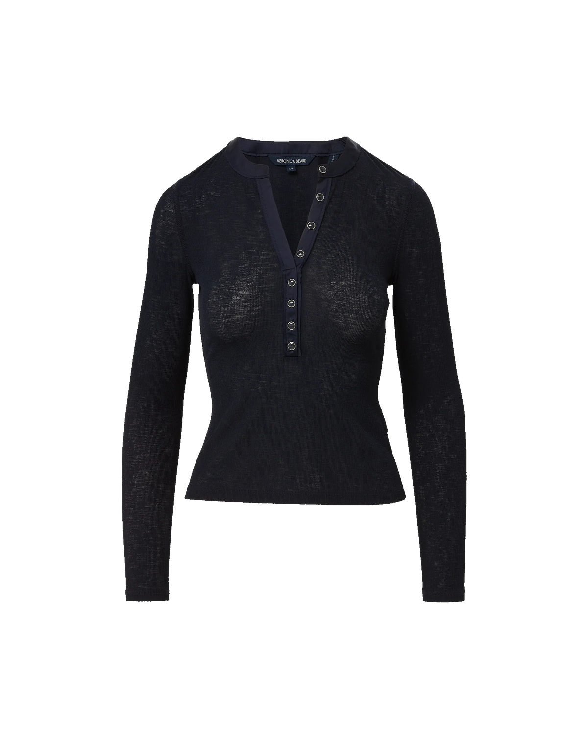 Drexler Ribbed Henley Top