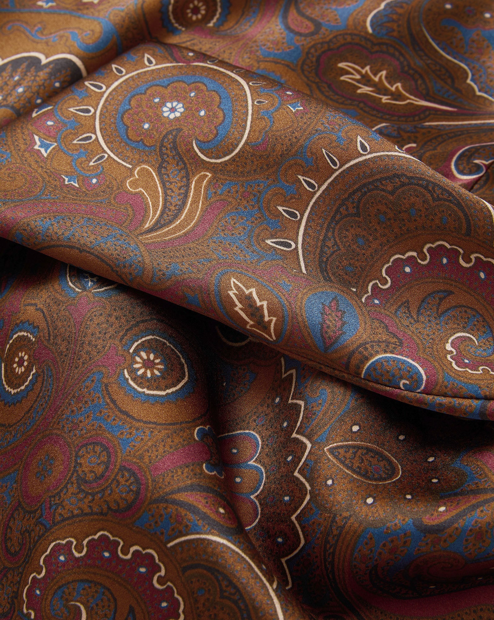 Clover Paisley Midi Skirt