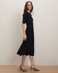 Elthea Belted Midi Dress