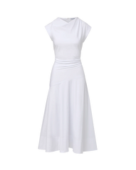 Lisette Cotton Poplin Midi Dress