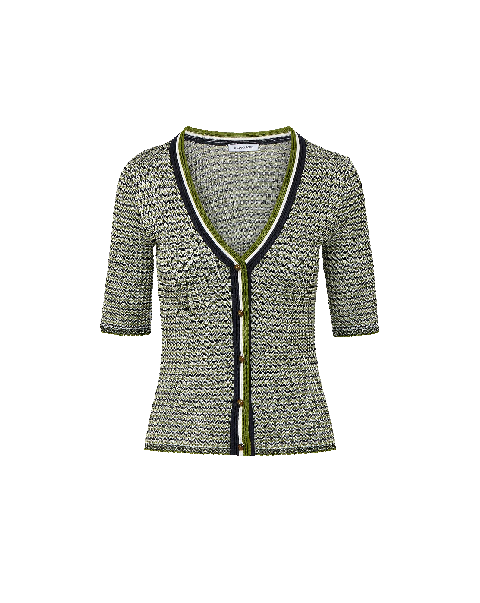 Calliope Knit Button-Front Top