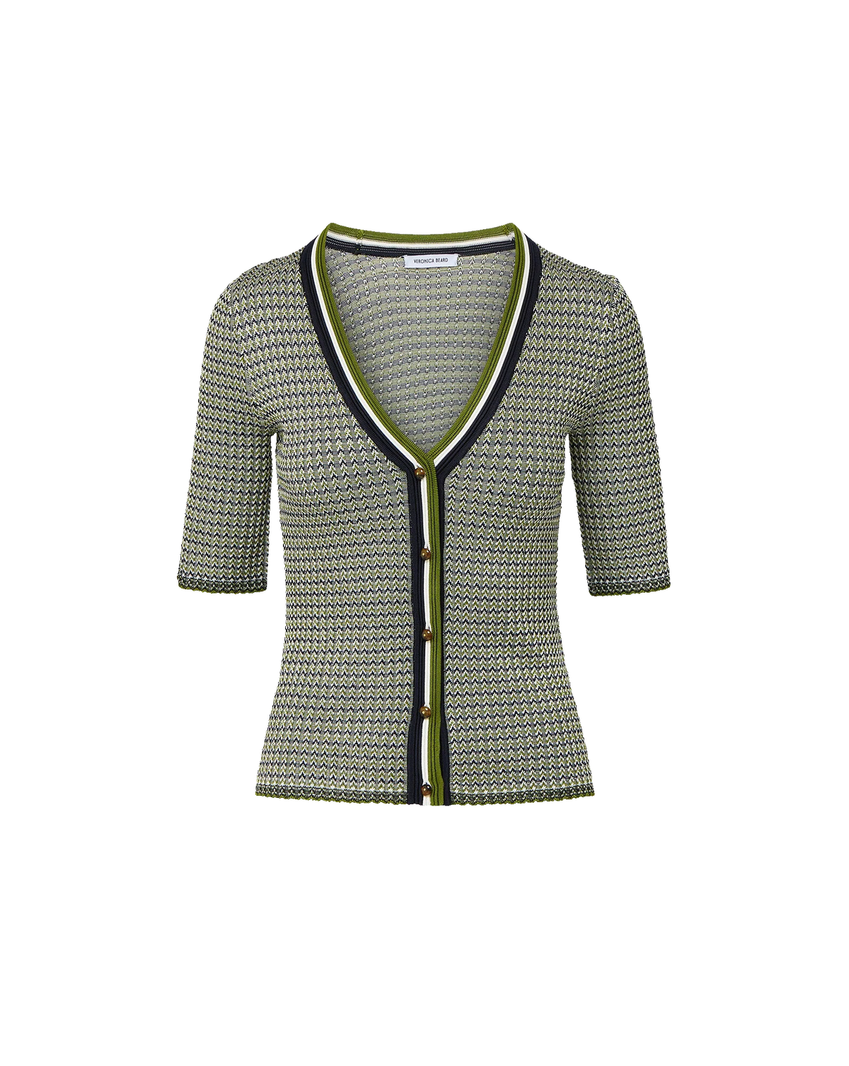 Calliope Knit Button-Front Top