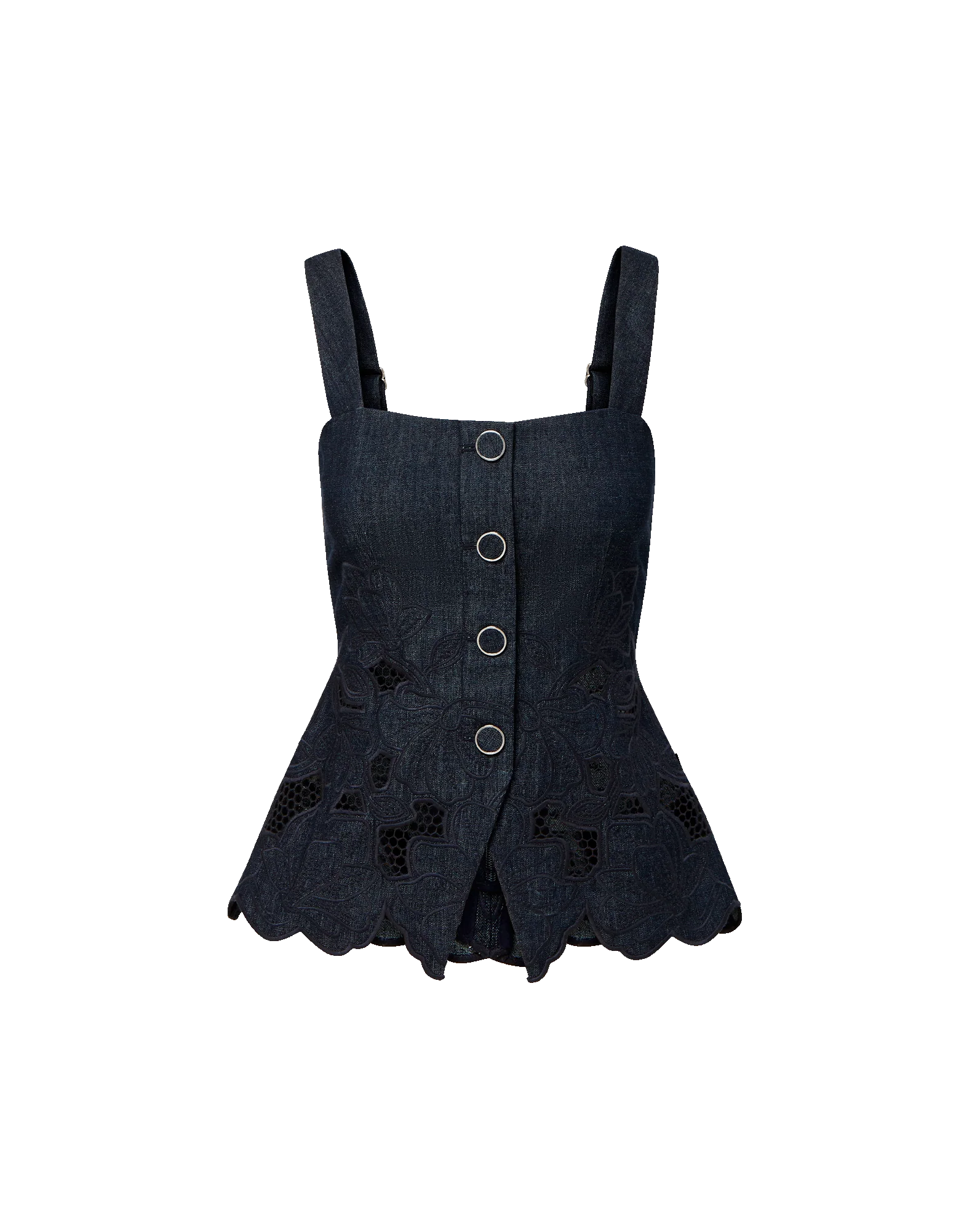 Mirielle Eyelet Tank Top