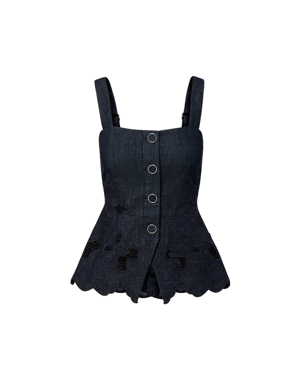 Mirielle Eyelet Tank Top