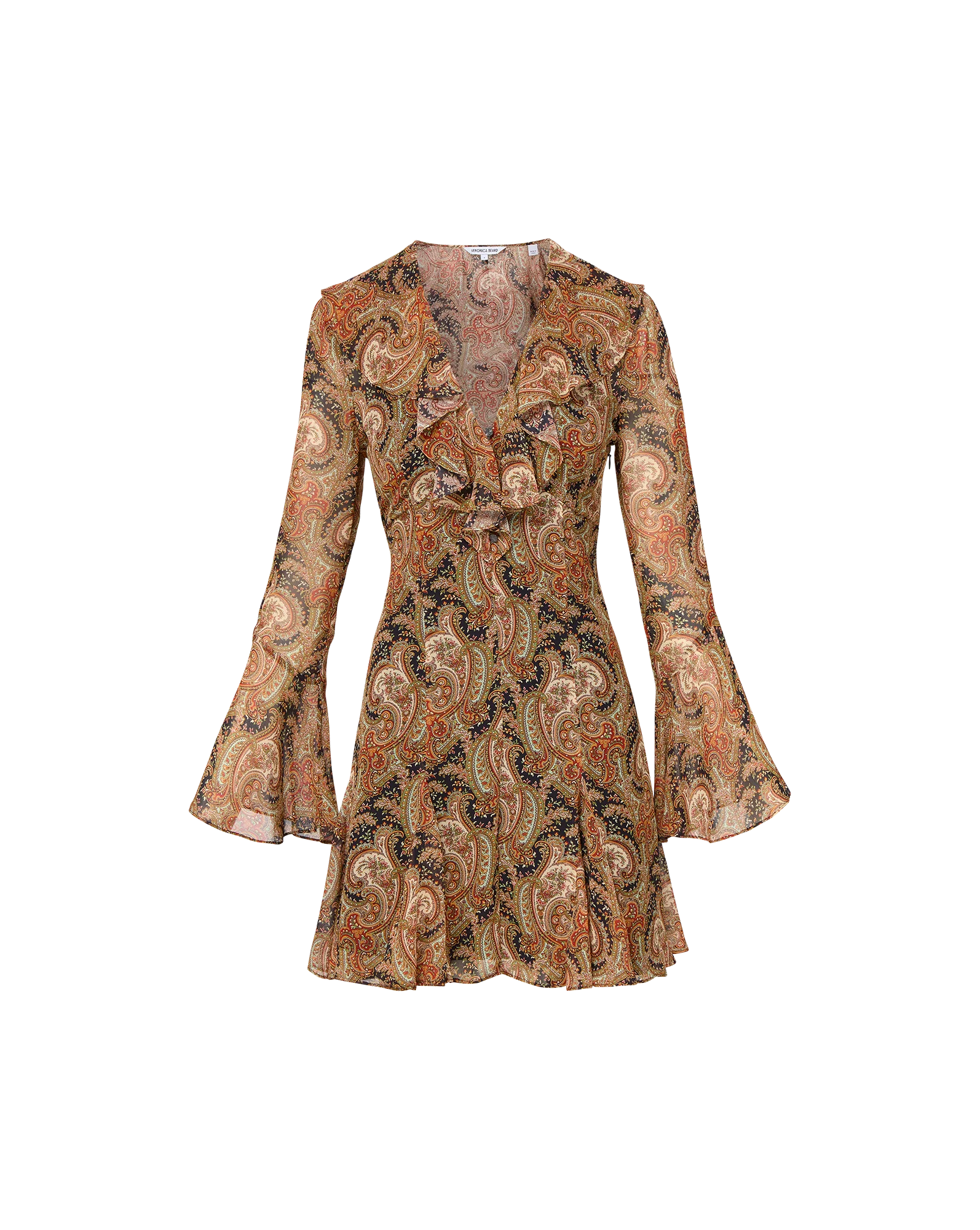 Adrienne Silk Mini Dress