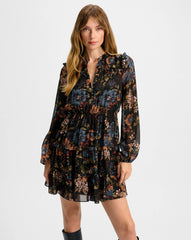 Justine Silk Mini Dress