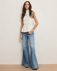 Seraphine Knit Peplum Top