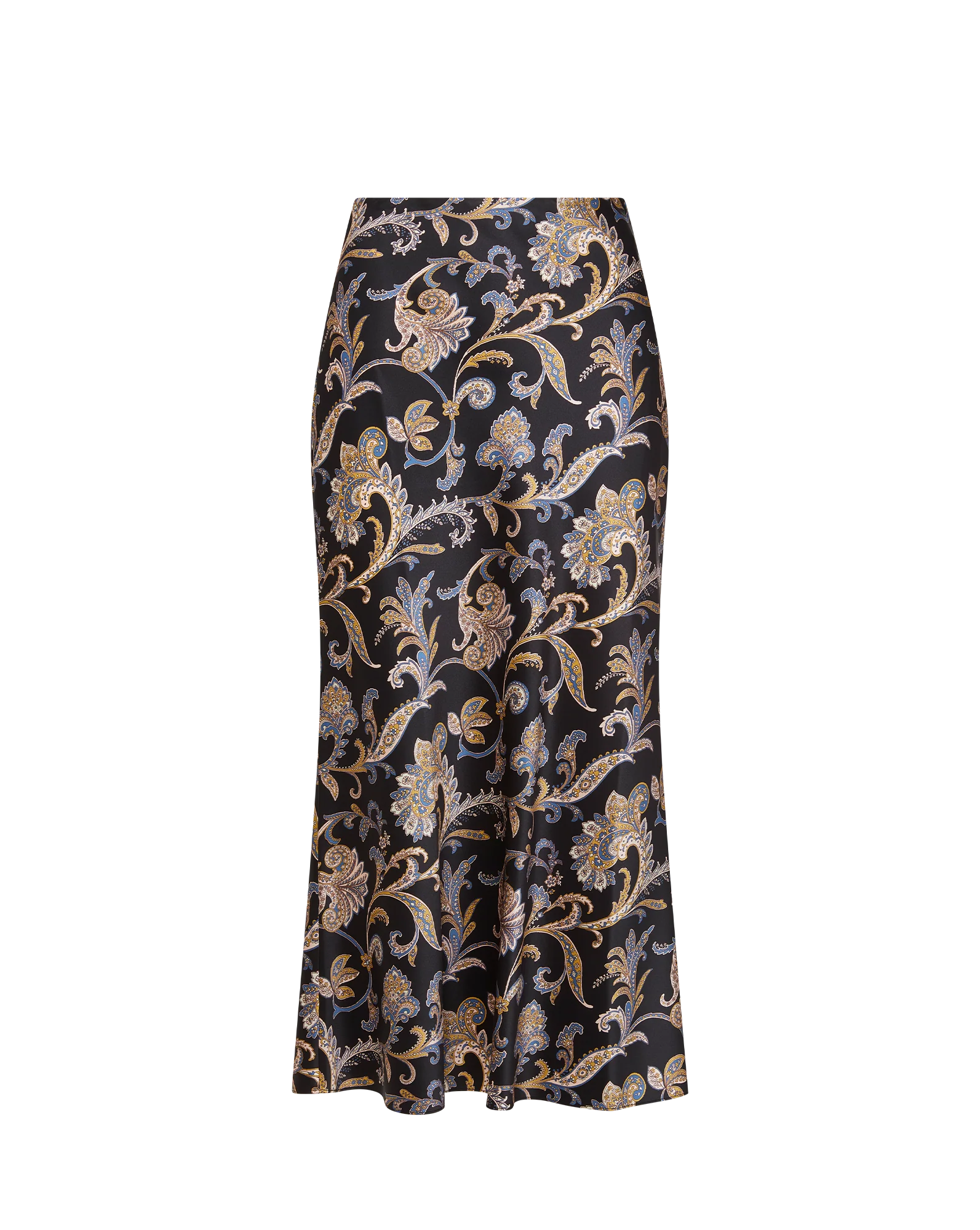 Clover Paisley Midi Skirt