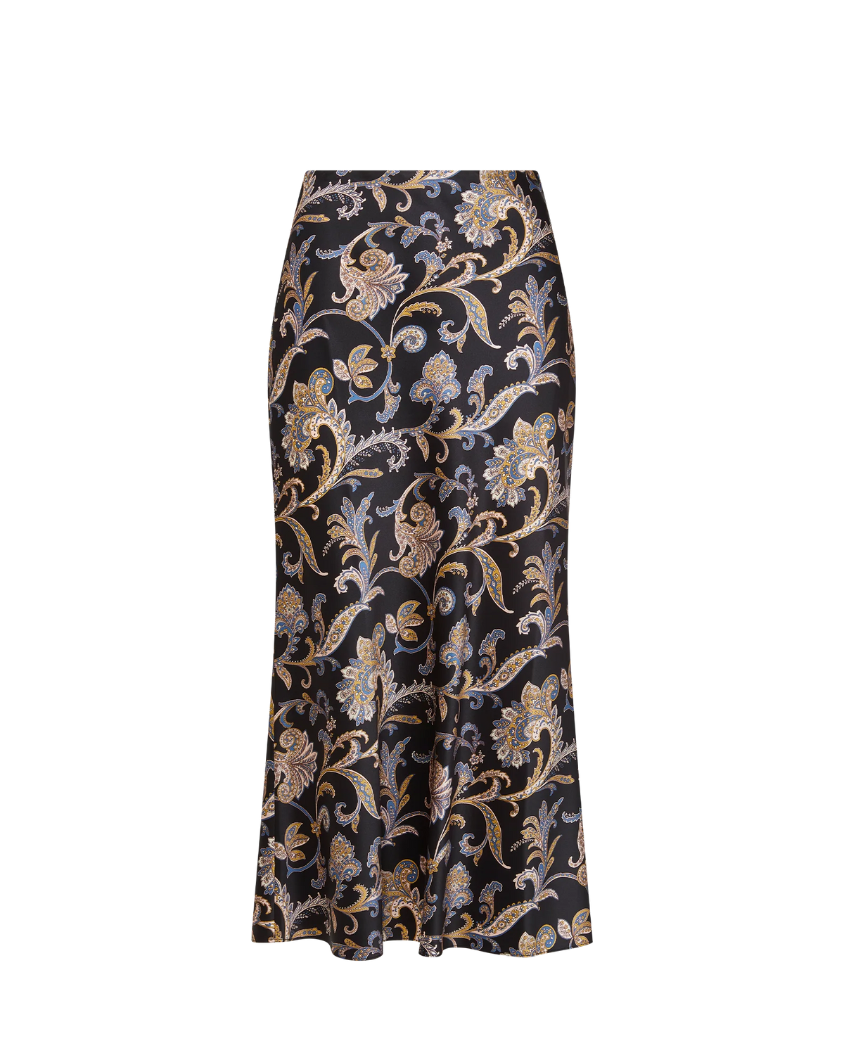 Clover Paisley Midi Skirt
