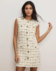 Tamara Tweed Mini Dress