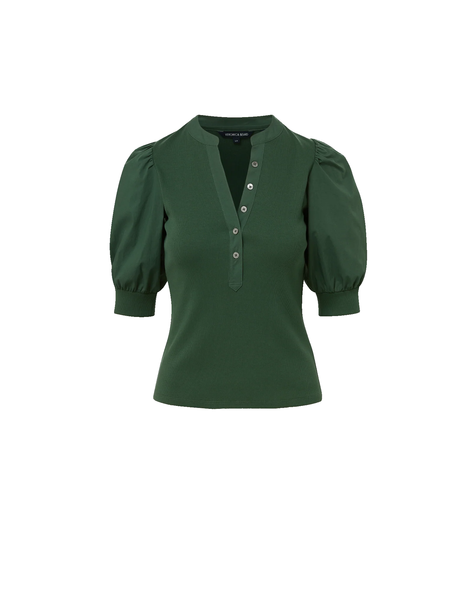 Coralee Puff-Sleeve Top