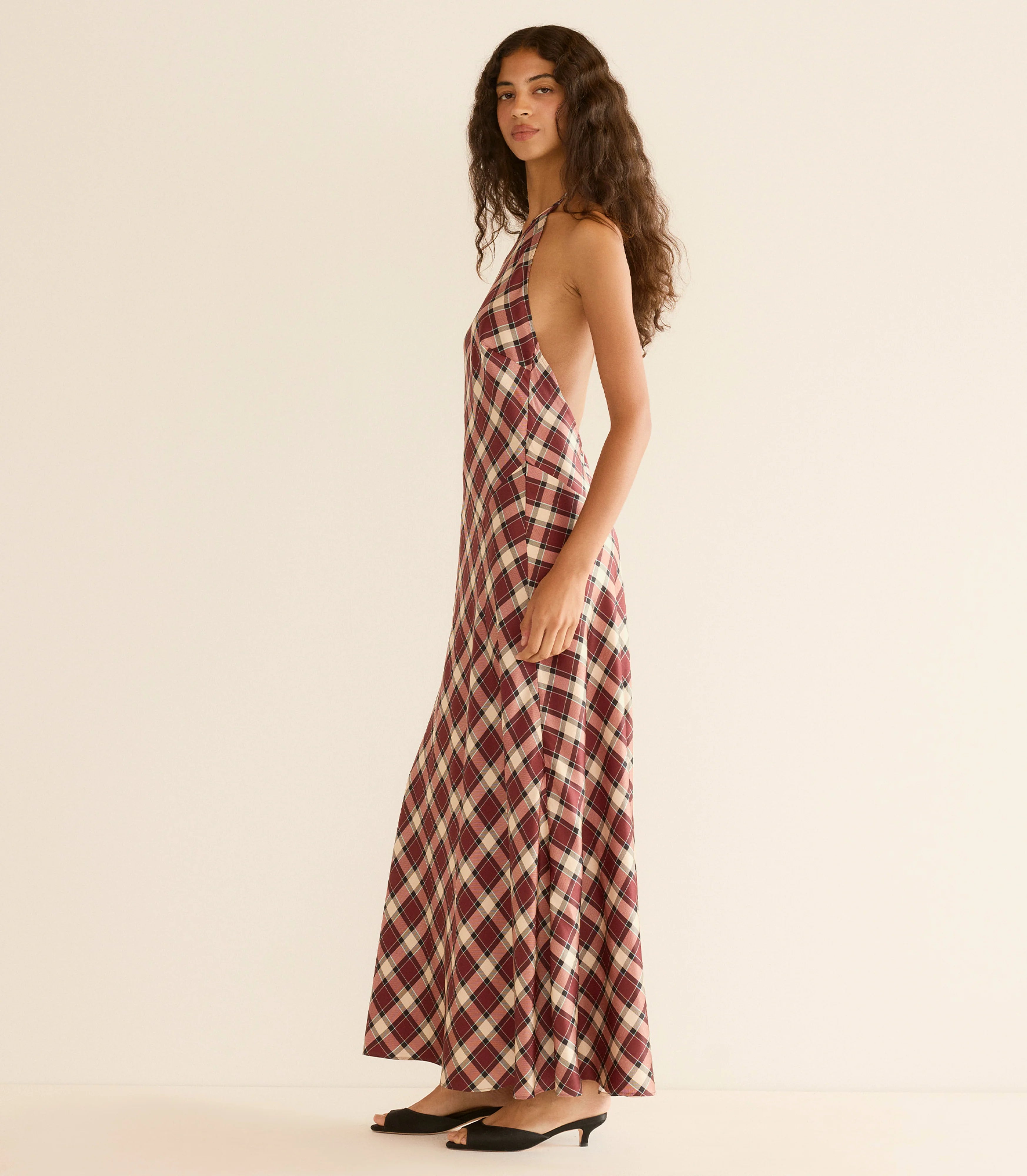 MAXIME DRESS -- NORFOLK PLAID