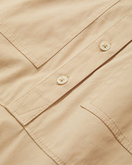 Cam Drop-Waist Midi Shirtdress