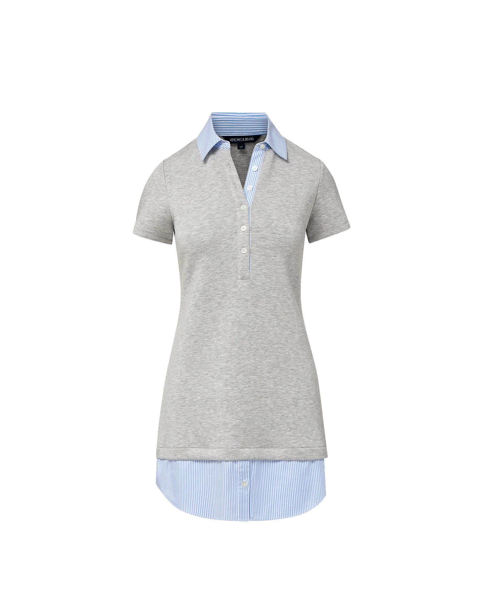 Kenwood Mixed-Media Mini Dress